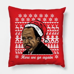 Stanley Hudson Christmas Pillow