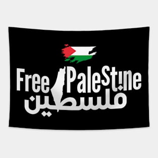 Free Palestine Tapestry