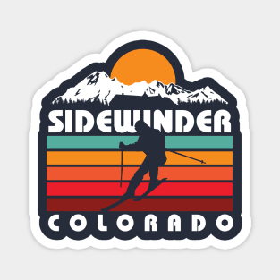 Ski Sidewinder Magnet