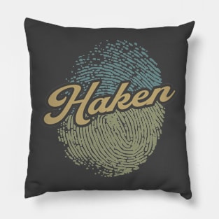 Haken Fingerprint Pillow