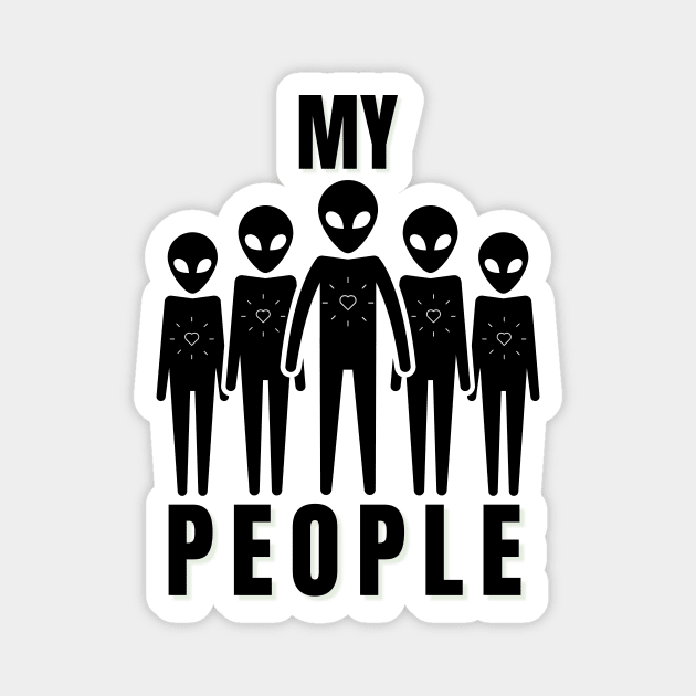 My People Magnet by Rebecca Abraxas - Brilliant Possibili Tees