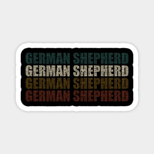 German Shepherd Dad - Funny Dog Lovers Gift For Papa Magnet