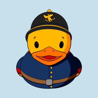 German Officer Rubber Duck T-Shirt