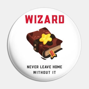 TableTop RPG Dungeons and Dragons Wizard Spell Book Pin