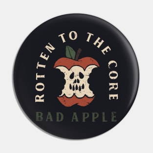 Rotten To The Core Bad Apple Daughter Pin