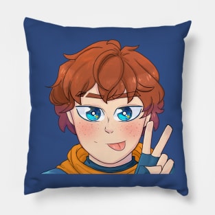 Jay Peeking Sticker V4 Pillow