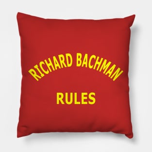 Richard Bachman Rules Pillow