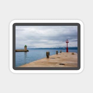 Bol Harbour, Brac Island, Croatia Magnet