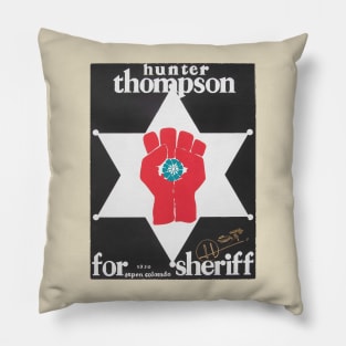 hunter for sheriff Pillow