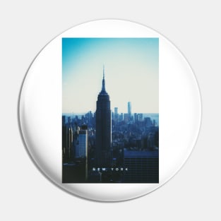 New York | Retro Cityscapes Pin