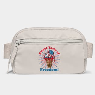 Patriotic Ice Cream Cone American Flag Independence Day Bag