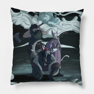 Capes And Quests Poster Print Pillow