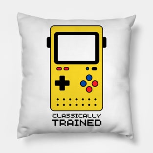 Classically Trained. Sarcastic Saying Phrase, Funny Phrase Pillow