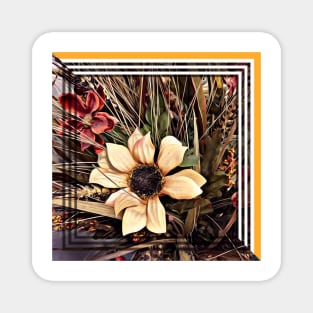 Autumn Flowers Magnet