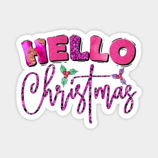 Hello Christmas Magnet