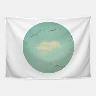 Circle of Birds Tapestry