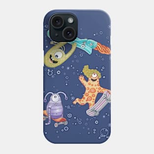 Monsters skaters Phone Case