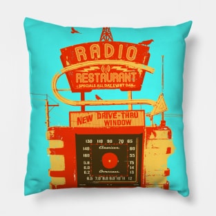 RADIO RESTAURANT Pillow