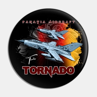 Panavia Tornado European Fighterjet Military Aircraft Pin