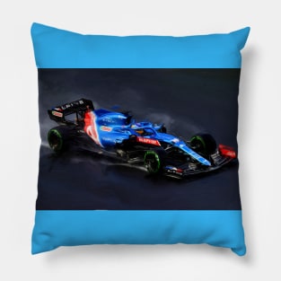 Alonso - Wet Race in Turkey Pillow