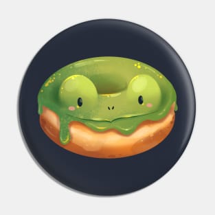 Cute Froggy Donut Pin