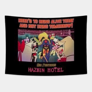 Sir Pentious - Hazbin Hotel Tapestry