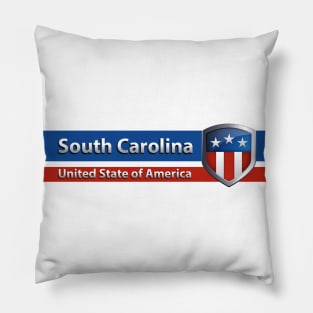 South carolina - United State of America Pillow