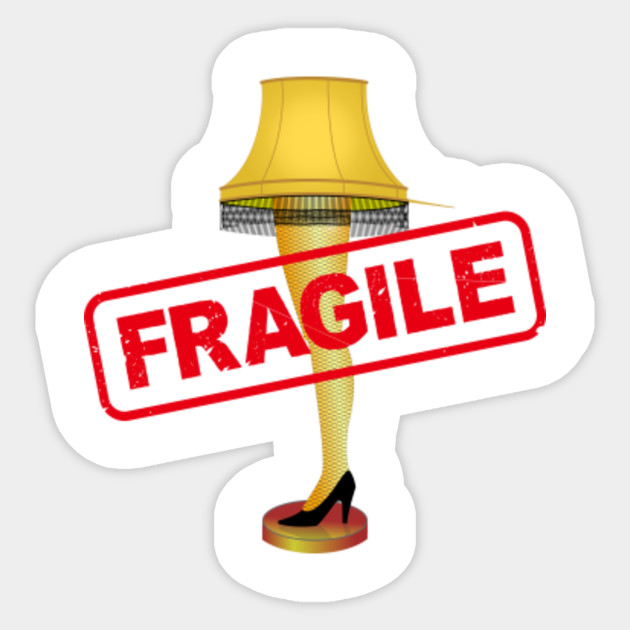 A Christmas Story Leg Lamp A Christmas Story Autocollant Teepublic Fr