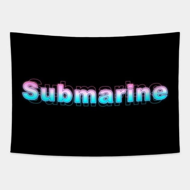 Submarine Tapestry by Sanzida Design