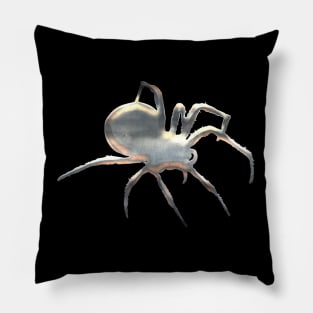 Silver Spider Pillow