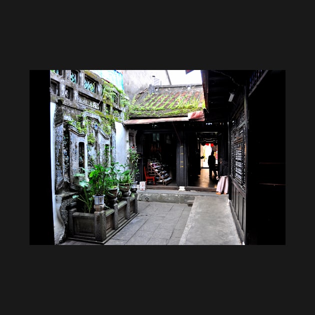 Cour d'une maison typique d'Hoi An - Vietnam by franck380