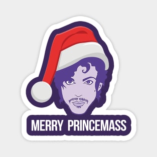 Merry Princemass (White Text - Limited) Magnet