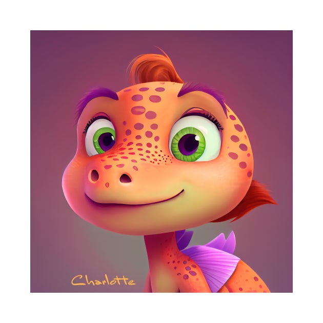 Baby Dinosaur Dino Bambino - Charlotte by KOTOdesign