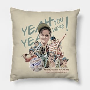 Vintage Sandlot and Quote Pillow