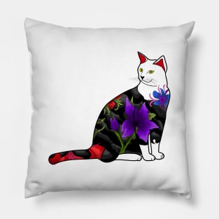 Yakuza Neko Pillow