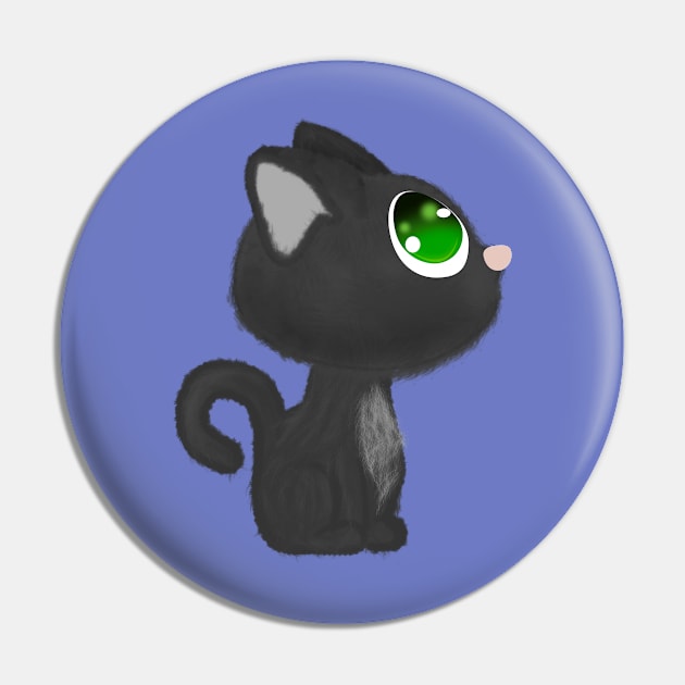 Innocent kitten Pin by TW_Zora