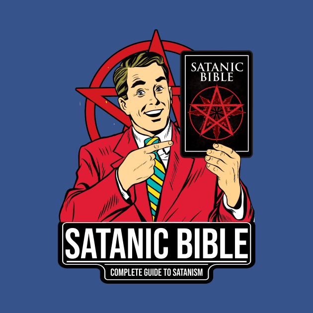 SATANIC BIBLE by theanomalius_merch