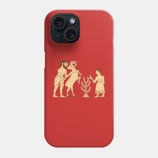 Sumerian father and son sacrament Phone Case