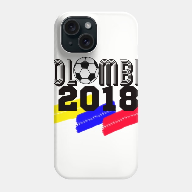 Colombia Soccer 2018 Phone Case by albaley