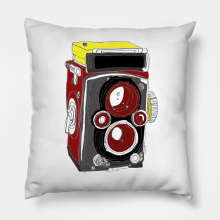 Vintage camera Pillow