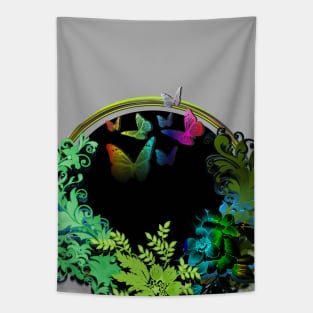 Midnight garden Tapestry