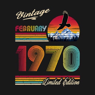 February 1970 Birthday T-Shirt