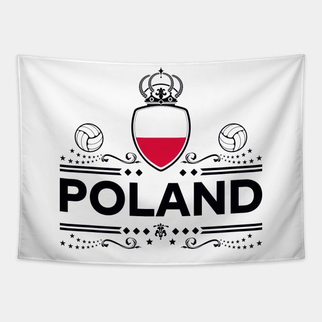 POLAND FOOTBALL | VINTAGE EDITION Tapestry by VISUALUV