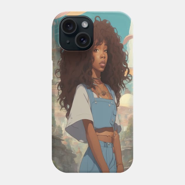 sza t shirt Phone Case by PlushFutura