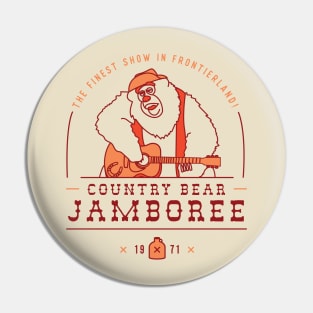 Country Bear Jamboree Pin