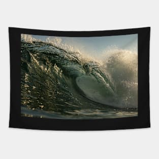 BARRELING RIGHTHAND WAVE DESIGN Tapestry