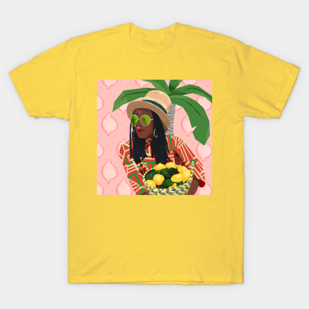 Citrus Shopping - Afroamerican - T-Shirt