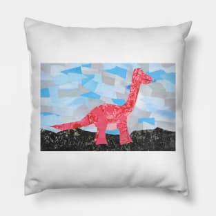 Pink Dino Pillow