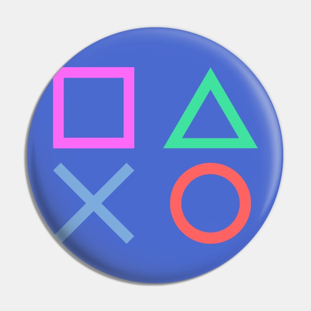 Playstation Pin by hellomammoth