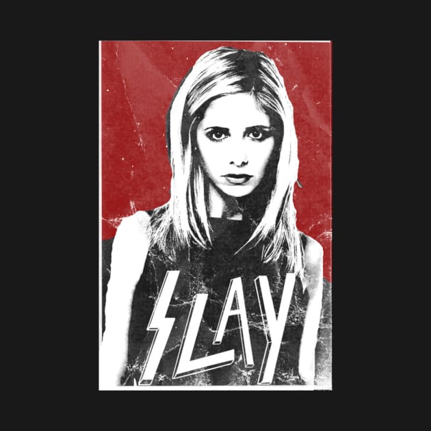 buffy the vampire slayer by snoddyshop